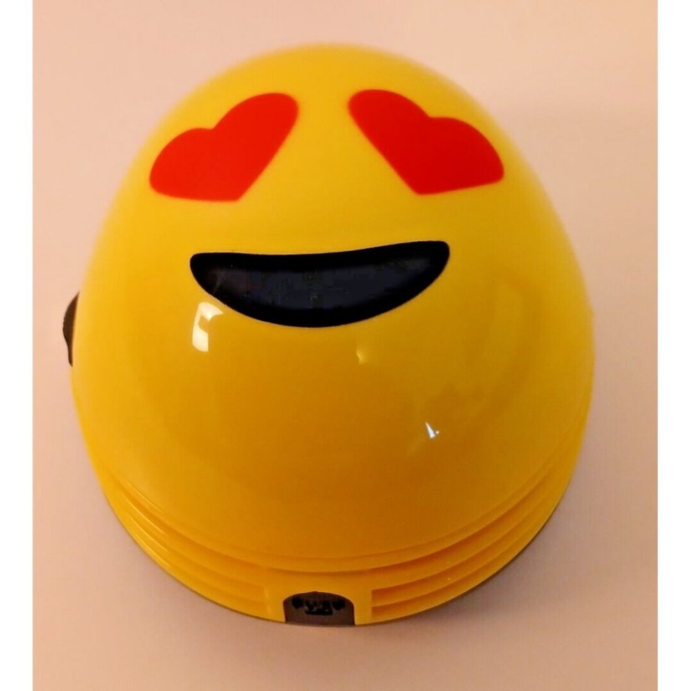 As Seen on TV Tristar Heart Emoji Crumby Cordless Handheld Mini Vacuum NEW